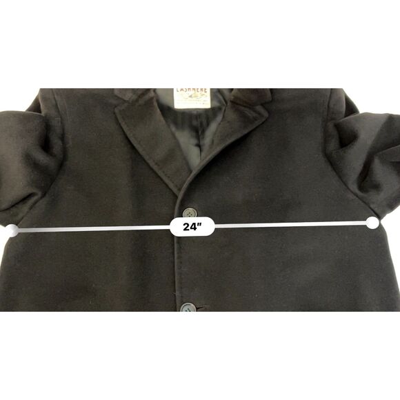 Khayam black cashmere winter coat from Gwynn's of Birmingham, MI. Unsized - Picture 6 of 9